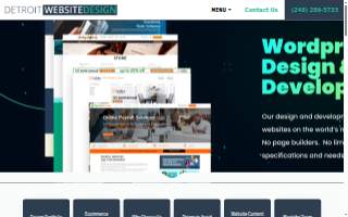 Detroit Website Design website