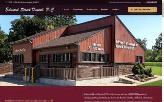 Edward Street Dental website