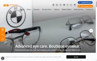 Michigan Eye Consultants website
