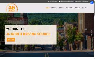 46 North Driving School website