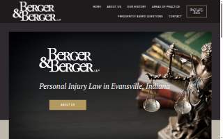 Berger Law website