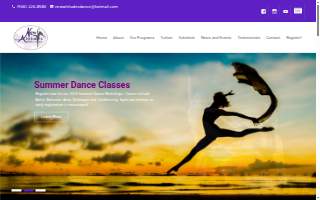 New Attitudes Dance Studios website
