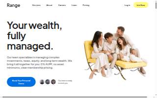 Range Telecommunications website