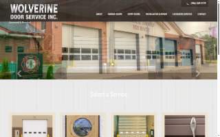 Wolverine Door Service website
