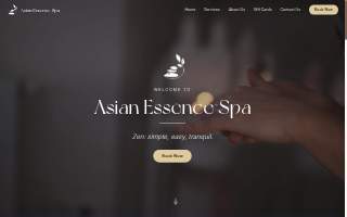 Asian Essence Spa - St. Charles website