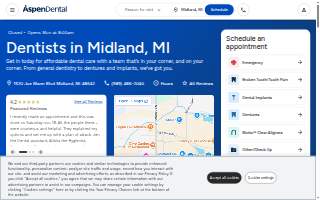 Aspen Dental - Midland website