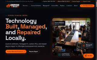 Computers To Go Midland website
