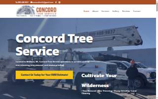 Concord Tree Service website
