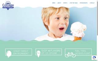 Cottage Creamery website