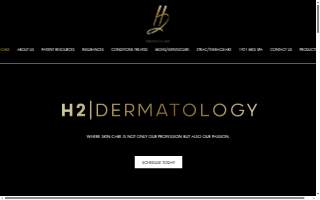 H2 Dermatology website