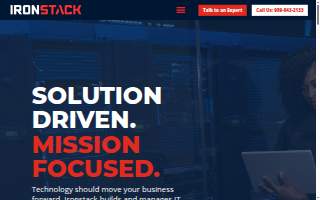 Ironstack Technology of Midland website