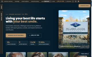 McLaren Dental Associates, P.C. website