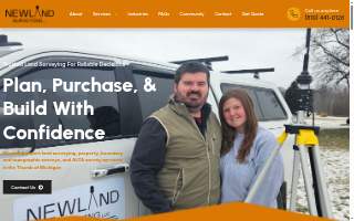 Newland Surveying LLC website