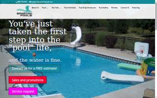 Spartan Pools of Midland website