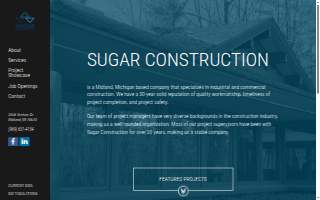 Sugar Construction Inc website