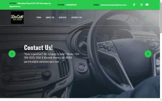 DeCant Auto Repair LLC website