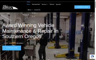 Kelly's Automotive website