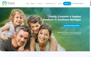 Pinnacle Dental Group website