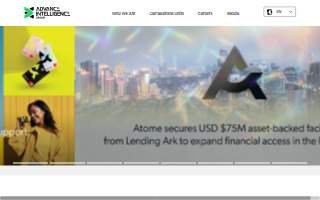 The Advance Group website