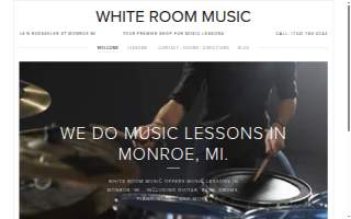 White Room Music website