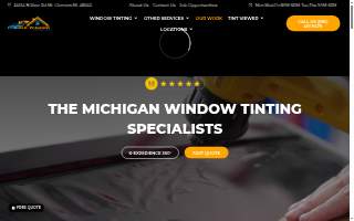 DLK Window Tinting LLC website