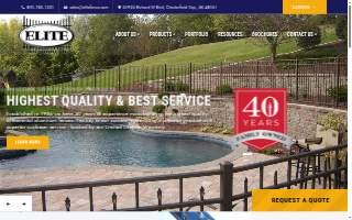 Elite Fence Products Inc website