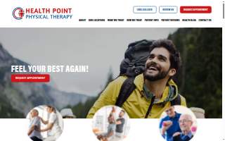 Health Point Physical Therapy website