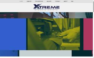 Xtreme Signs & Shirts website