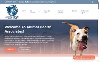 Animal Health Associates website