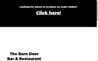Barn Door website