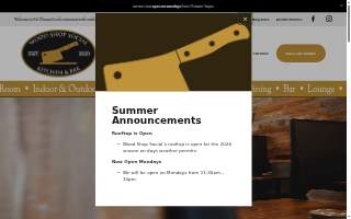Wood Shop Social website