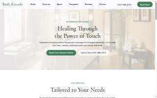 Body Kneads website