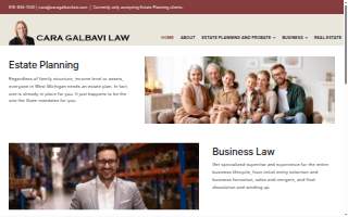 Cara Galbavi Law website
