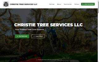 Christie Tree Services of Muskegon Heights website