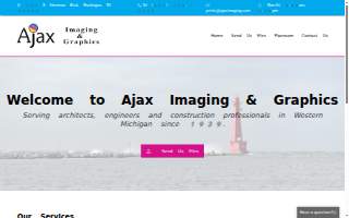 Ajax Imaging website