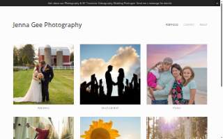Jenna Gee Photography of Muskegon Heights website