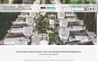 Redi Rental of Muskegon Heights website