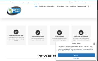 Wilde Signs website
