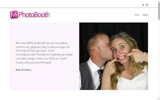 MiPhotoBooth website