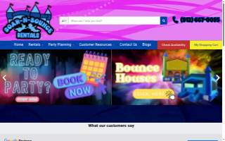 Soar N Bounce Trampoline & Adventure Park - Muskegon website