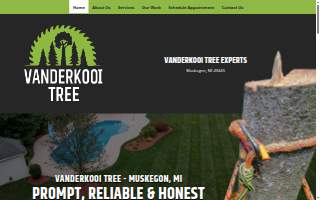 Vanderkooi Tree LLC of Muskegon website