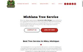 Michiana Tree Service website
