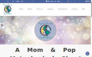 Mystic Beads & Earth Wear LLC website