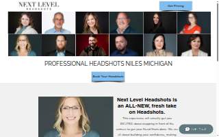Next Level HeadShots website