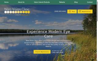 Niles Vision Clinic: Listenberger Michel D OD website