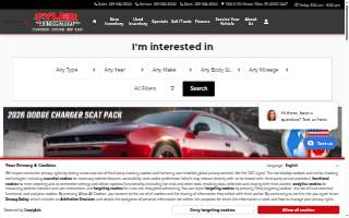 Tyler Chrysler Dodge Jeep RAM website