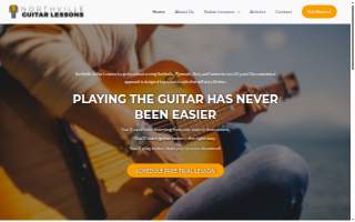 Northville Guitar Lessons website
