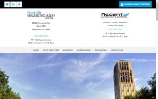 Northville Hearing Aid Center website