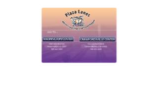 Plaza Lanes website