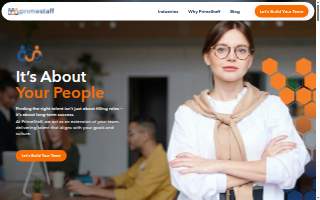 Prime Staff International website
